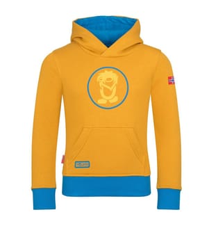 Troll-Pullover - Senf und dynamisches Blau