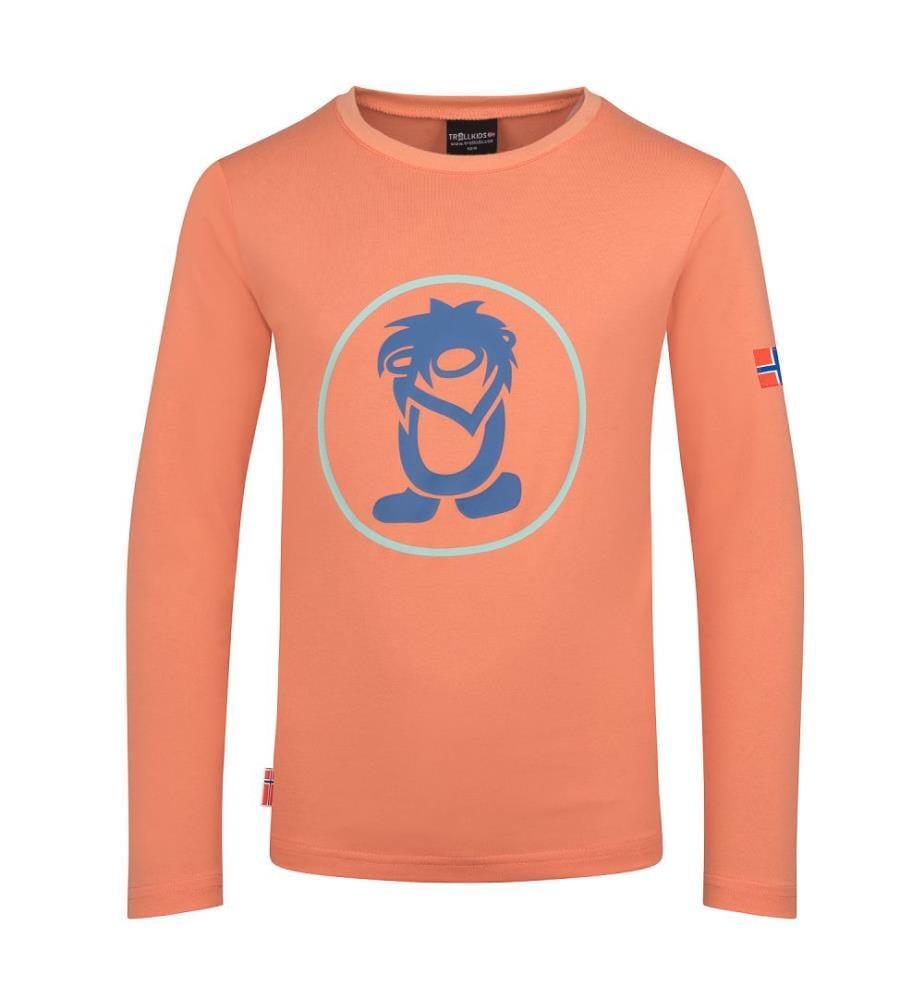 Troll Longsleeve - Korallenschleier und Kornblume