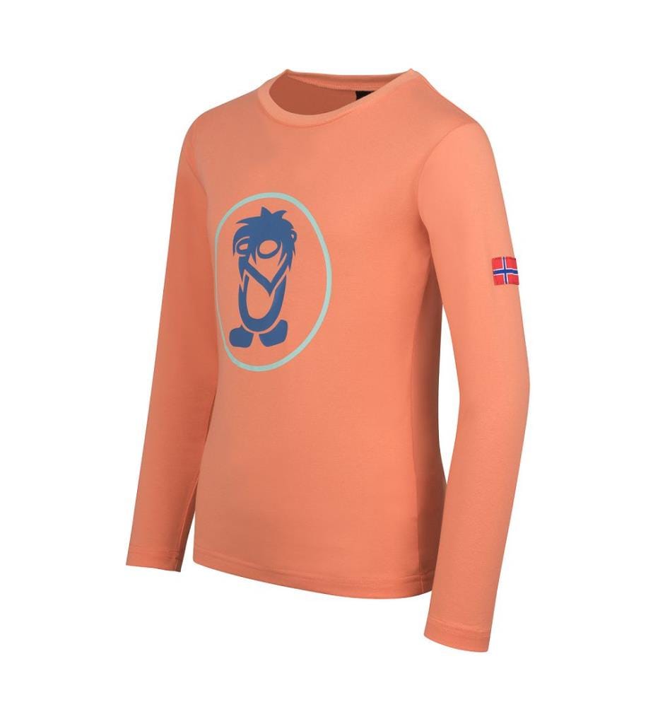 Troll Longsleeve - Korallenschleier und Kornblume