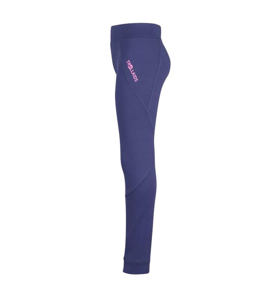 Legging - dunkelviolett/dunkelrosa