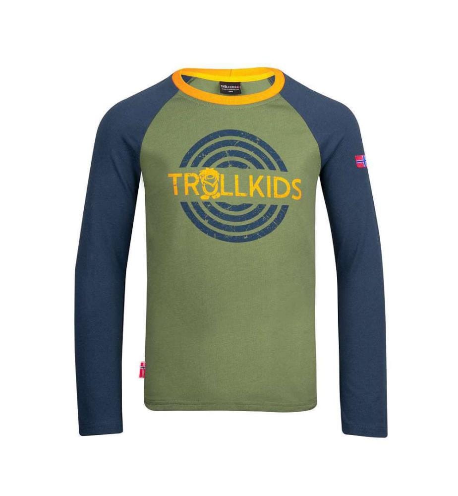 Langarmshirt aus Baumwolle - Moss Night Sky