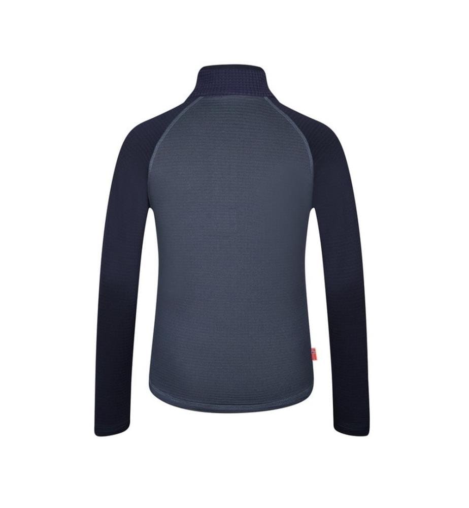Rauland Half Zip Pullover - Electric Blue und Navy Blue