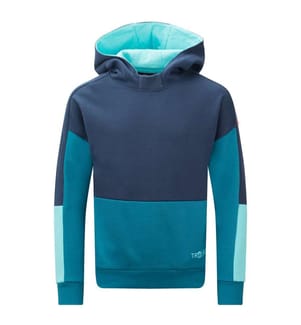 Rondane Hoodie - Mystic Blue & Dark Marine & Arctic Blue