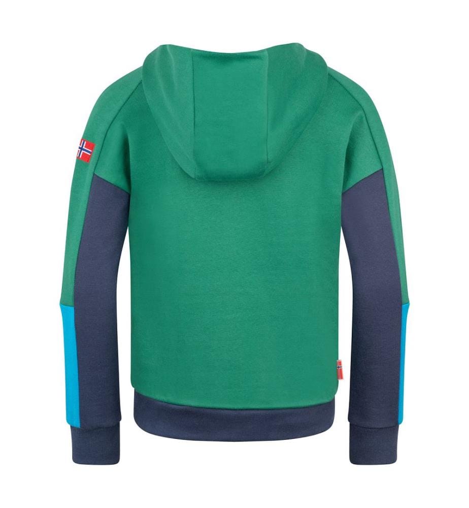 Rondane Pullover - dschungelgrün und marineblau