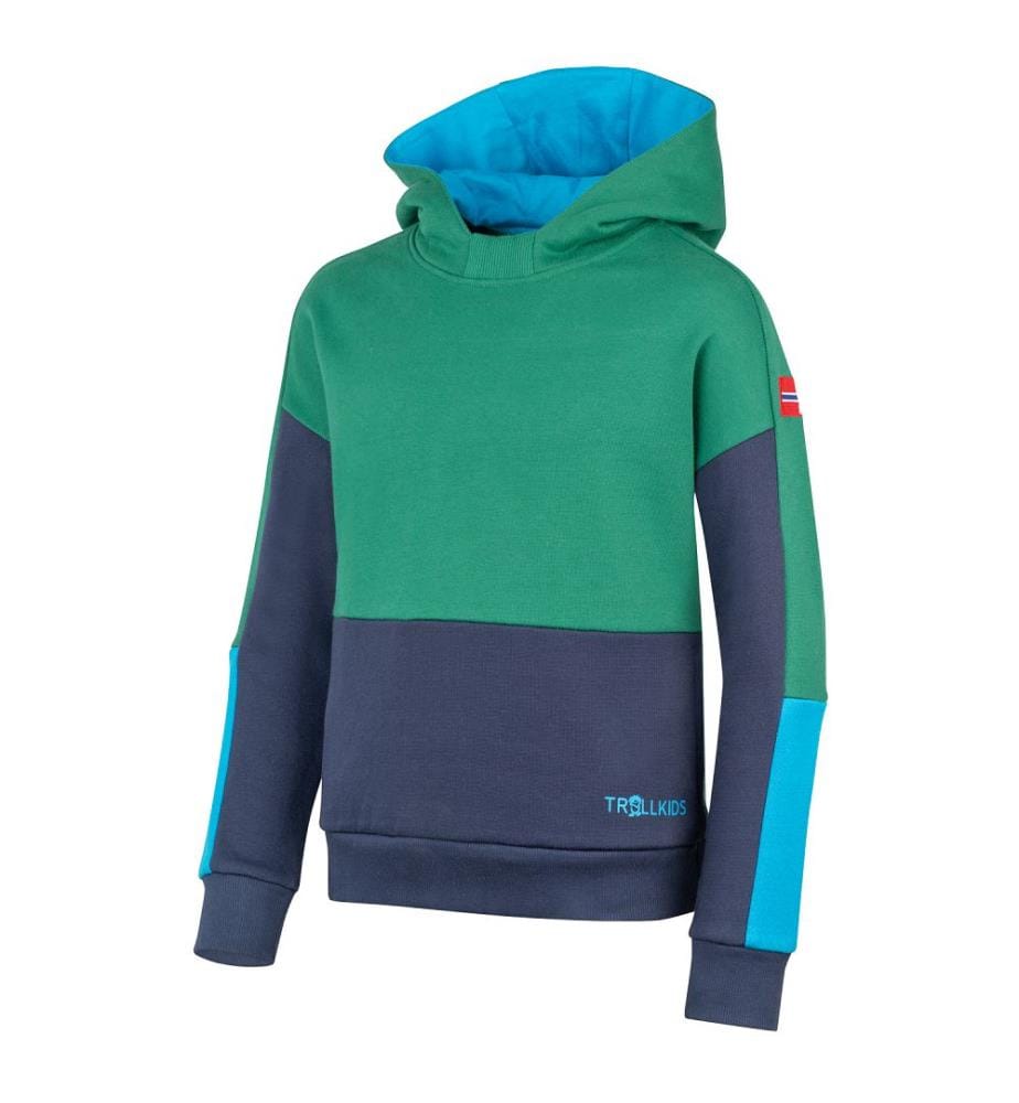 Rondane Pullover - dschungelgrün und marineblau