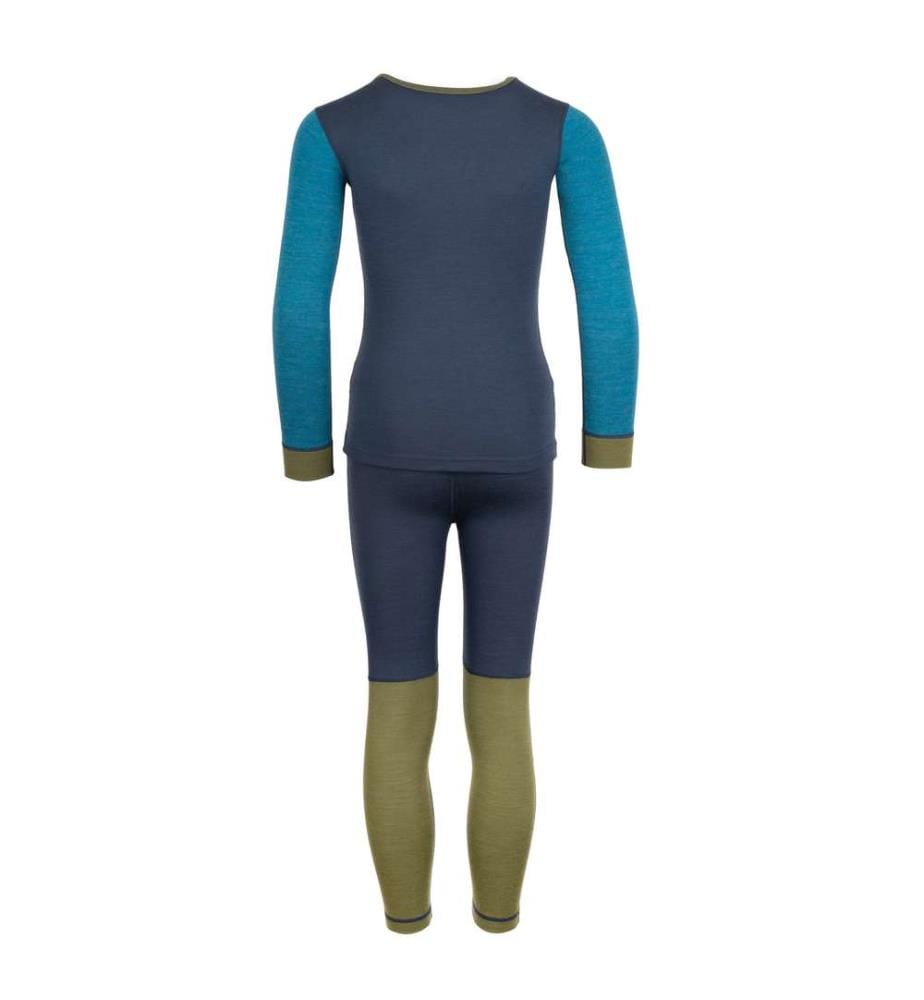 Merino Baselayer Set II - Tannengrün/Dunkelmarineblau