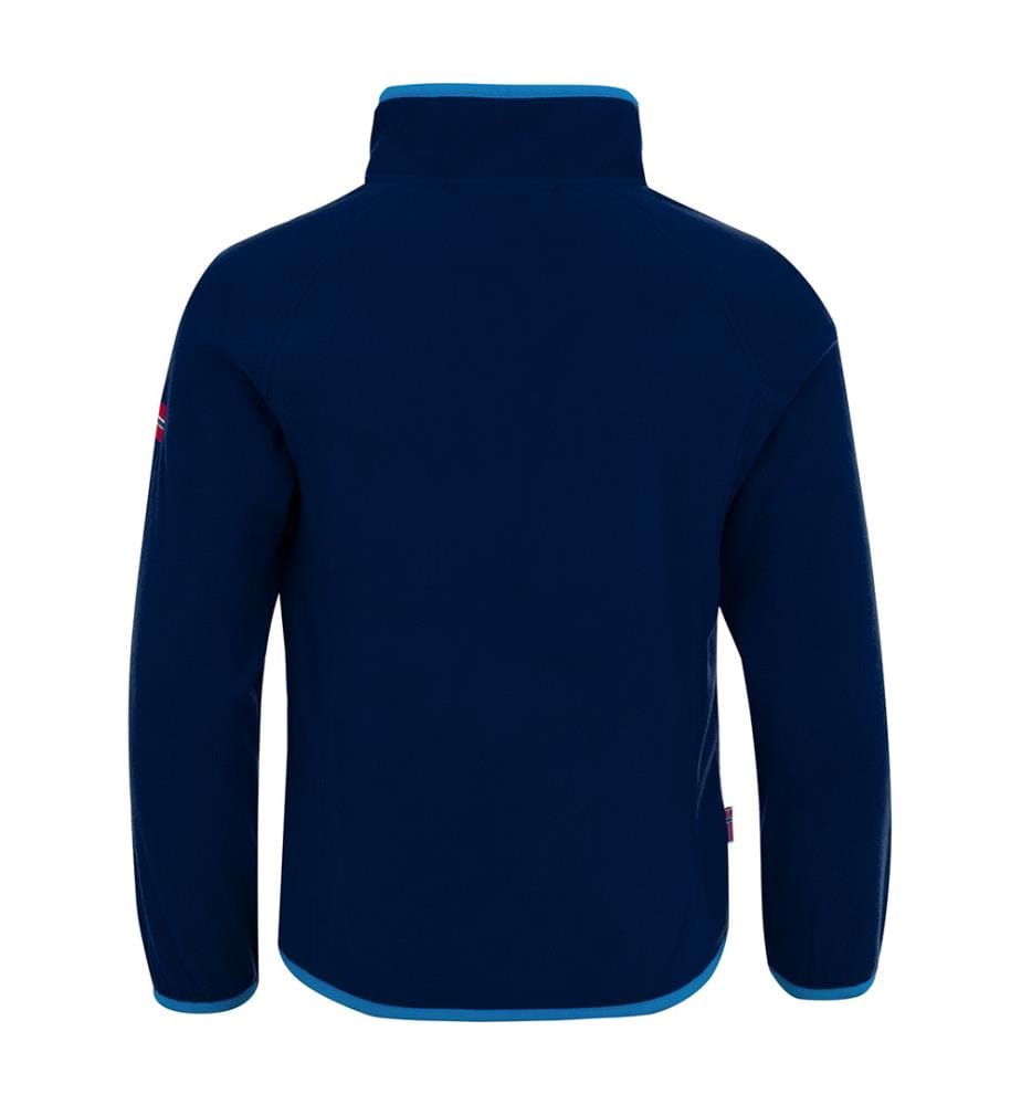 Fleece-Pullover Nordland - Marinblau und Blau