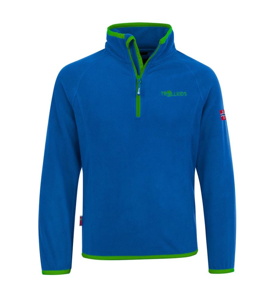 Fleece-Pullover Nordland - Blau und Grün