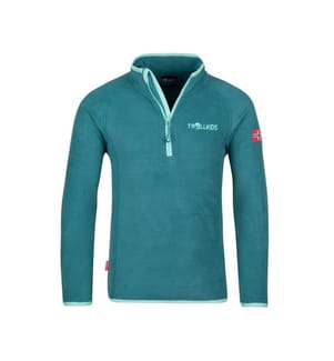 Nordland Half Zip Pullover - Teal and Aqua
