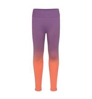 Senja Leggings - Violettes Sorbet und Korallenschleier