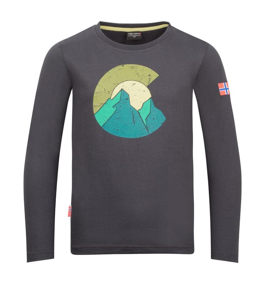 Halsafjord Longsleeve GOTS - schwarz