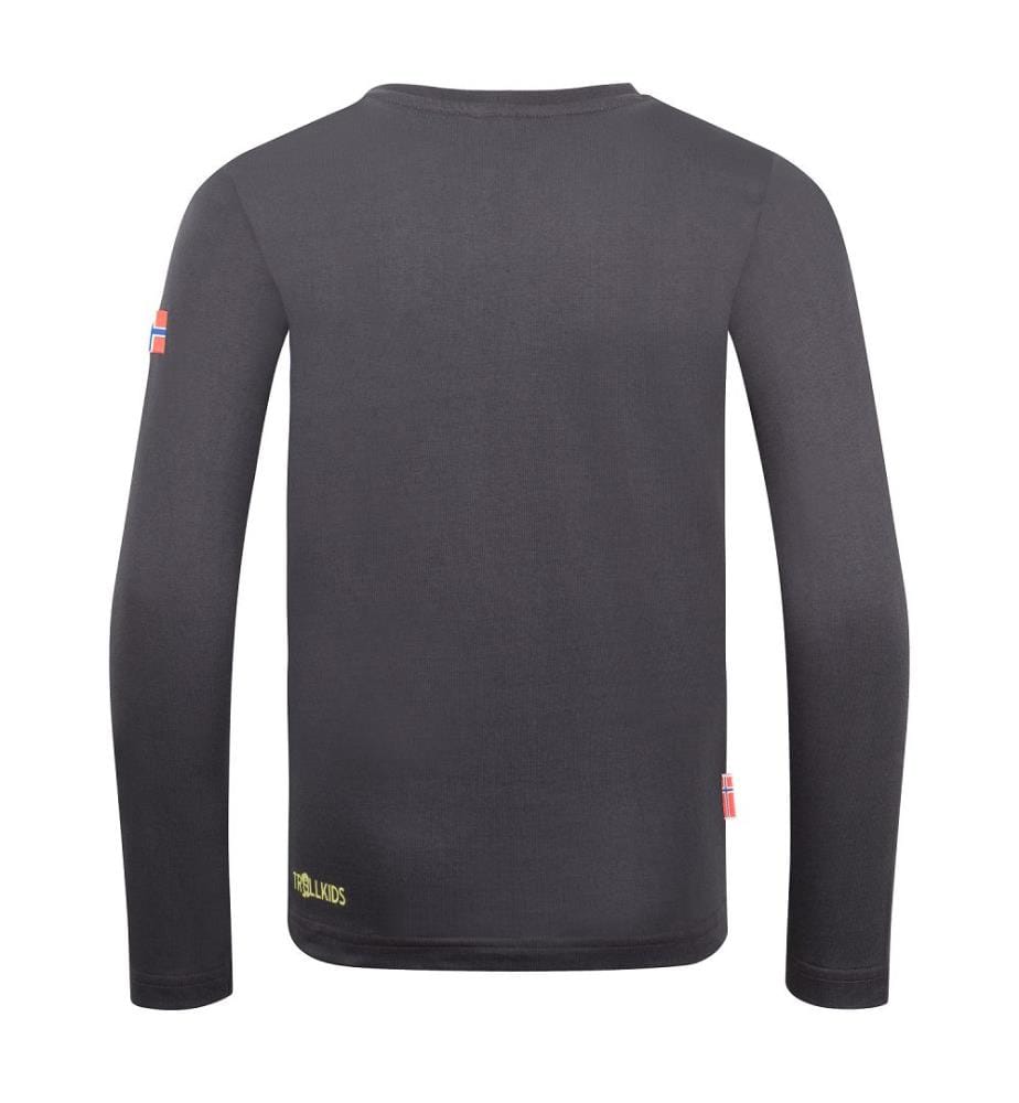 Halsafjord Longsleeve GOTS - schwarz