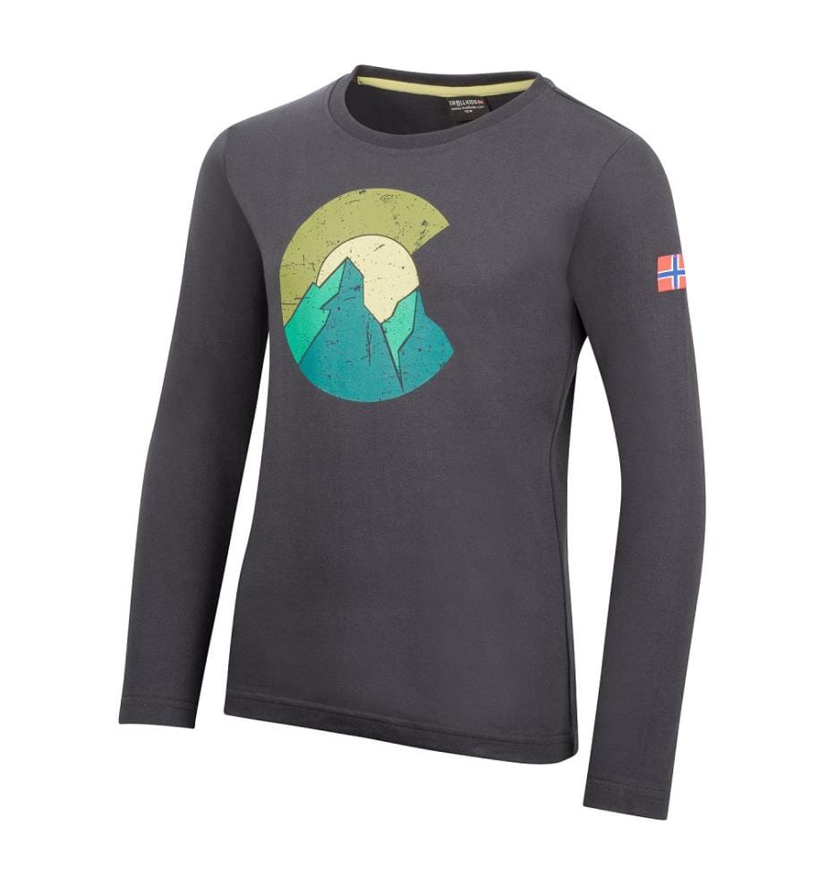 Halsafjord Longsleeve GOTS - schwarz