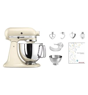 Robot pâtissier multifonction 4,8 L 300 W avec 2 bols
