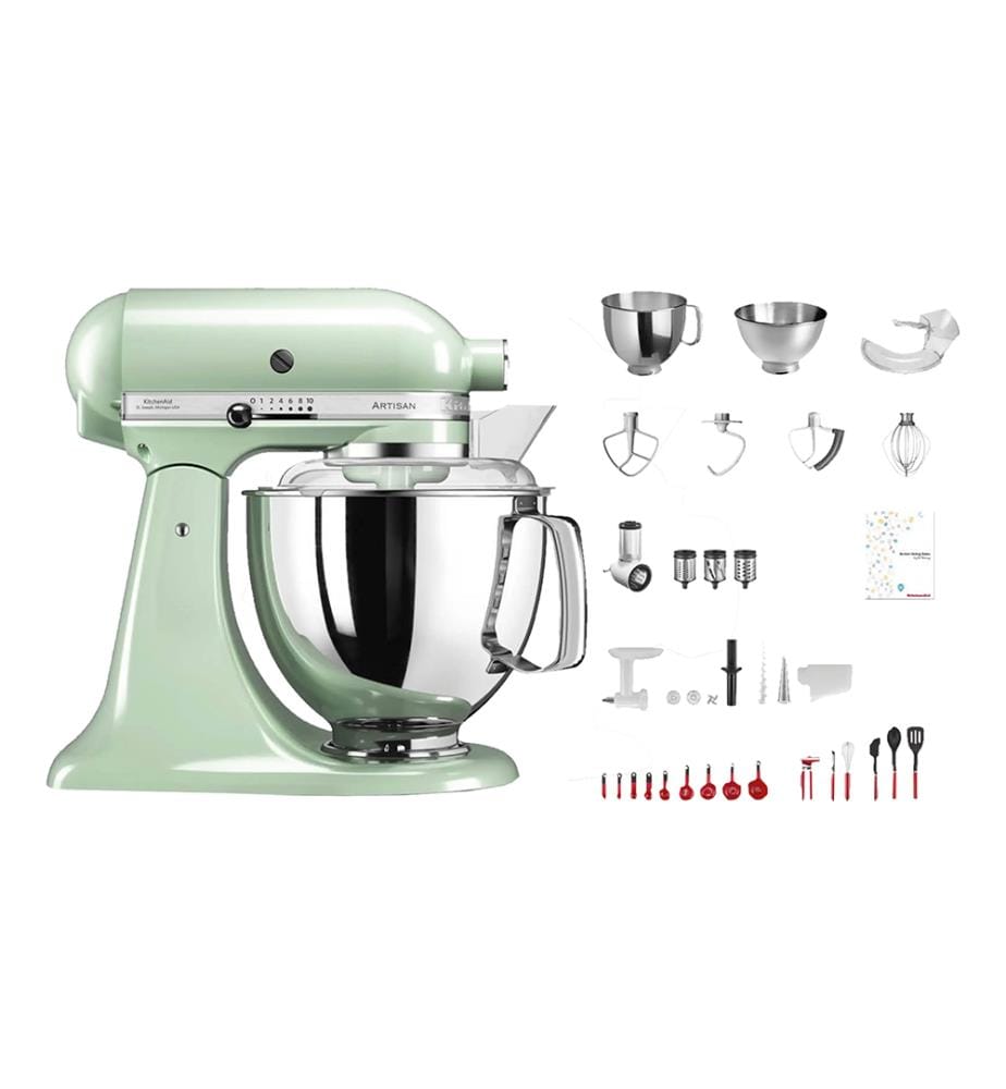 Robot pâtissier multifonction 4,8 L 300 W avec kit d'accessoires