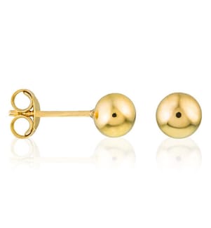 Ohrringe Puce 3mm - Gelbgold 375/1000