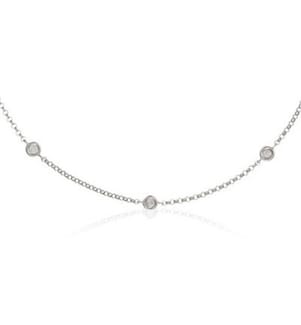 Sunshine Diamonds Halskette - Weissgold