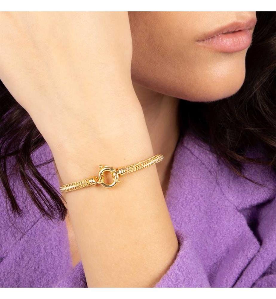 Laure Mesh-Armband - Gold