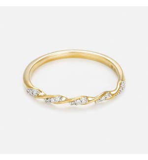 Ewiger Ring Torsade - Gelbgold 375/1000