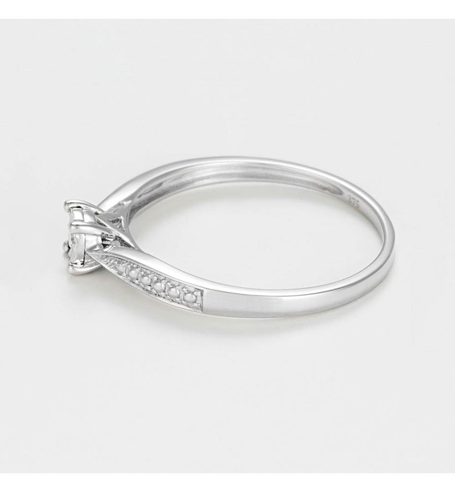 Ring Solitär Merveille - Weissgold