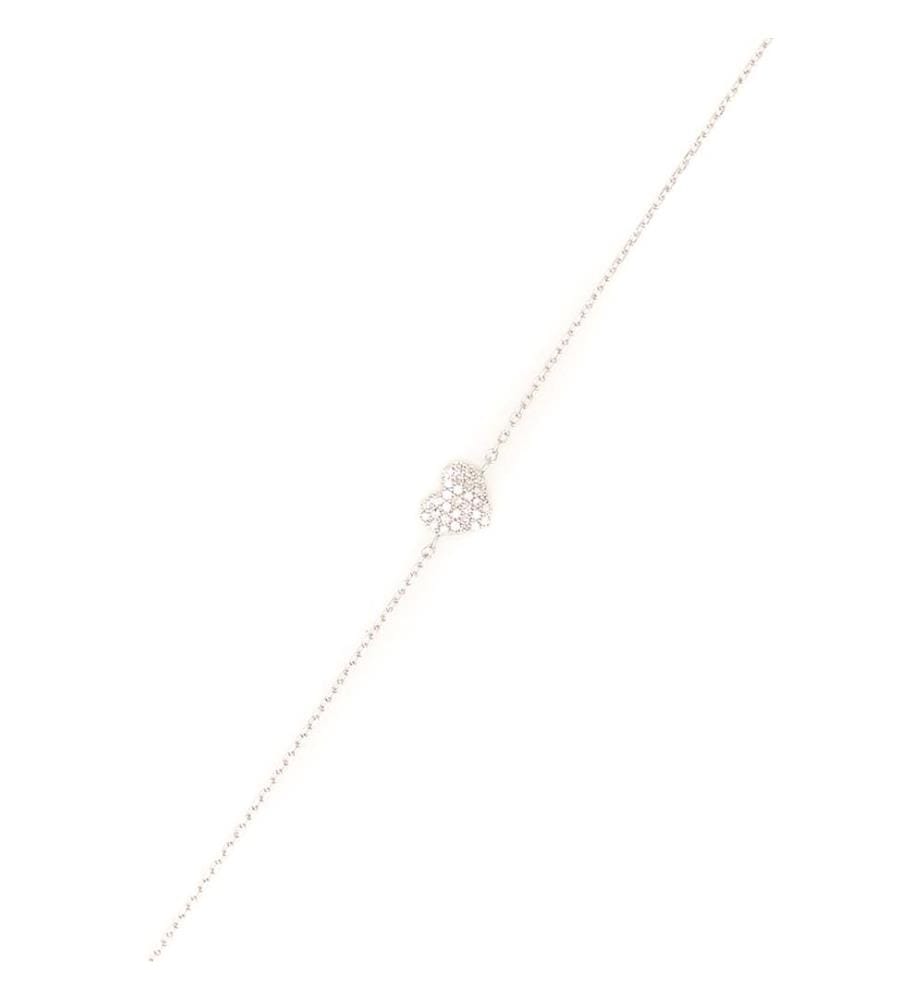 Armband, Weissgold 375/1000 - Weiss