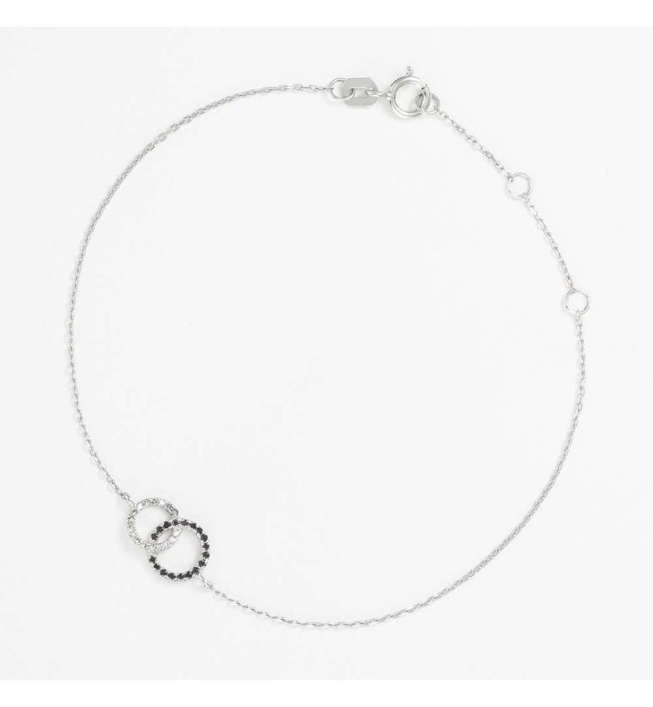 Inaya Armband - Weissgold 375/1000