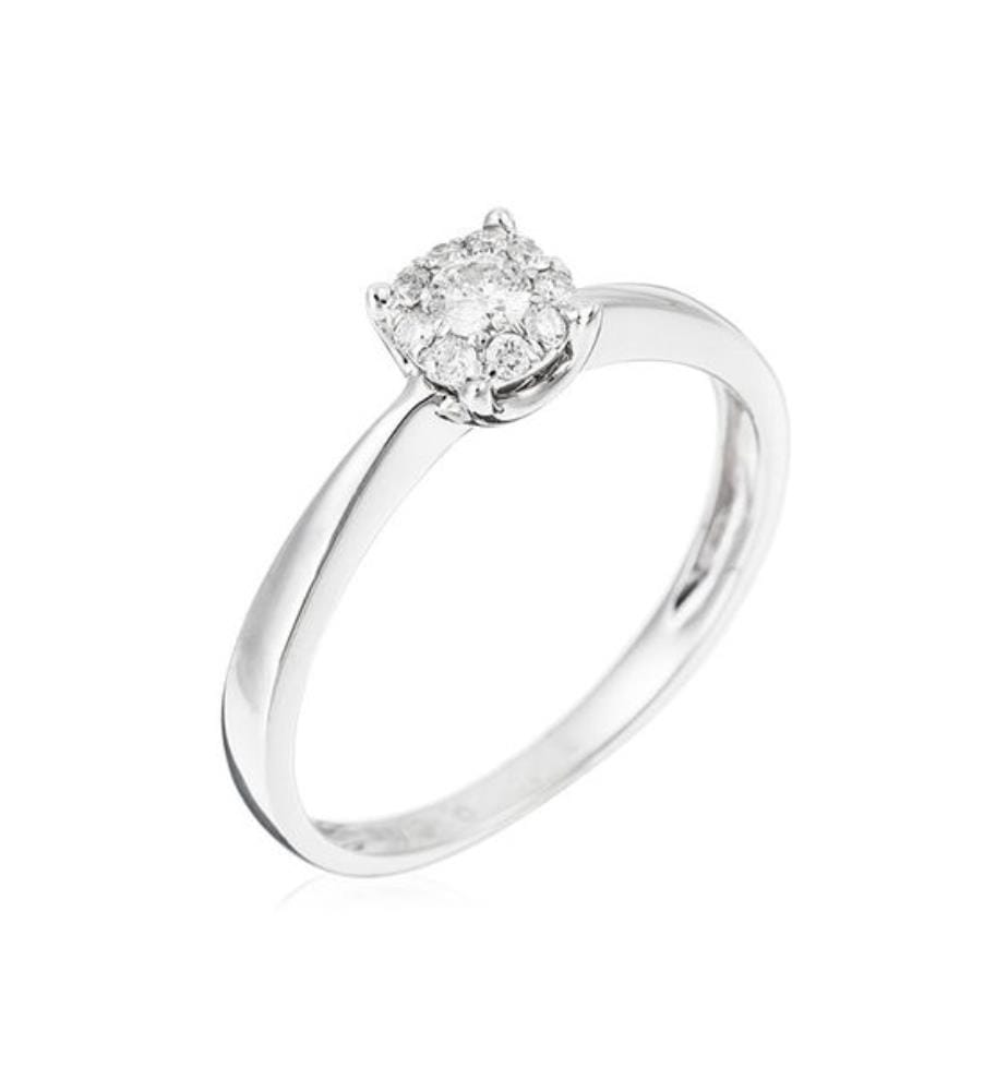 Brillantring Lucia - Weissgold