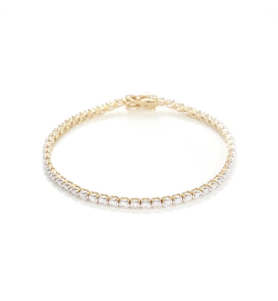Armband „Rivière 2 Karat“ - Gelbgold