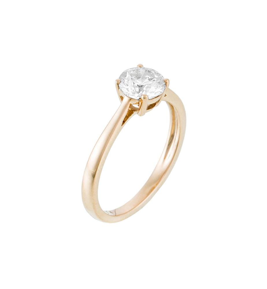 Imperial Solitaire Ring Diamant - Gelbgold 750/1000