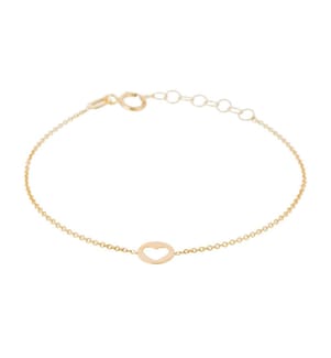 Bracelet "Little golden heart" - Yellow gold 375/1000