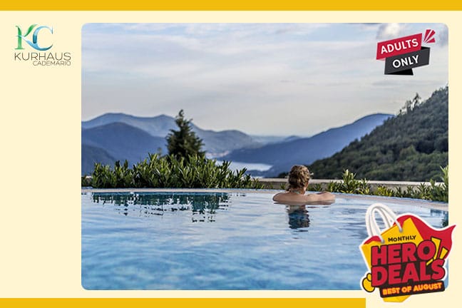 4-Sterne-Hotel im Tessin, Kurhaus Cademario Hotel & Spa