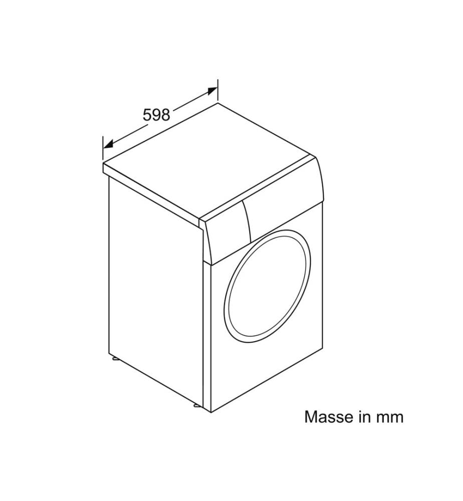 Lave-linge iQ500 9 kg - Blanc