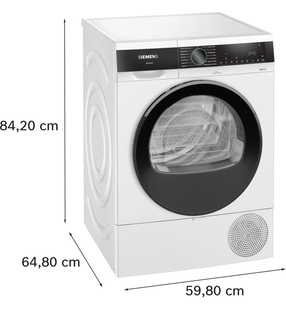 Sèche-linge iQ500 8 kg - Blanc