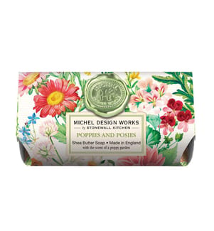 Mohnblumen und Posies Grosses Bad 246g