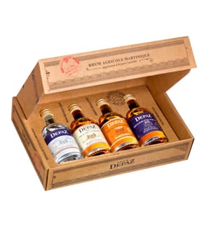 Rhum Depaz Degustationskoffer - 4 x 5 cl