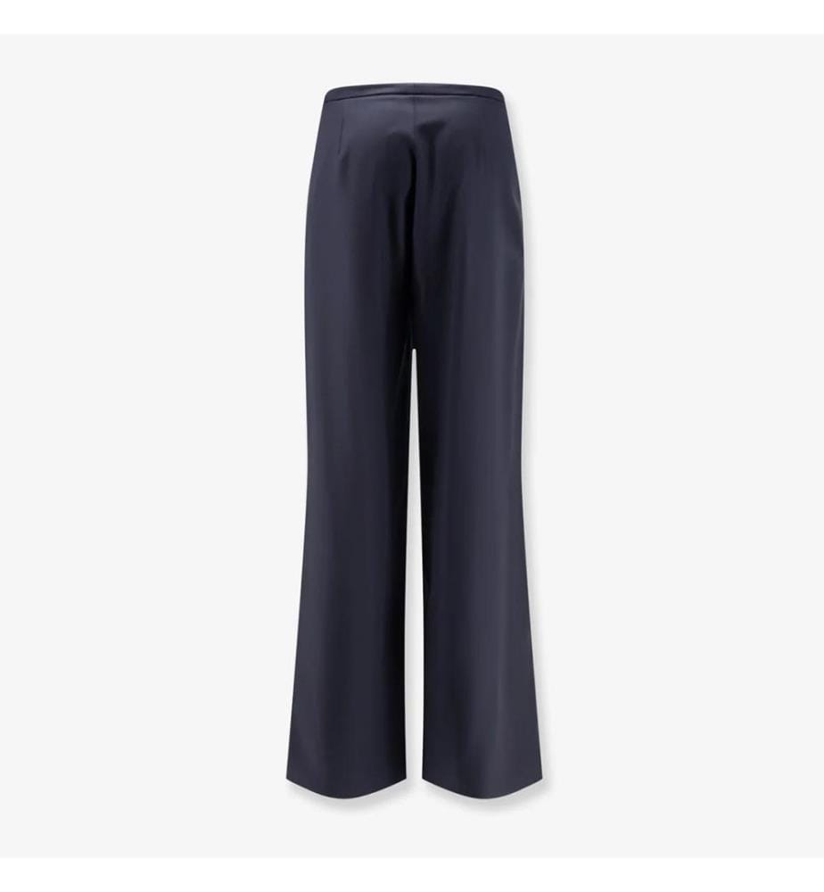 Pantaloni in lana leggera - Blu