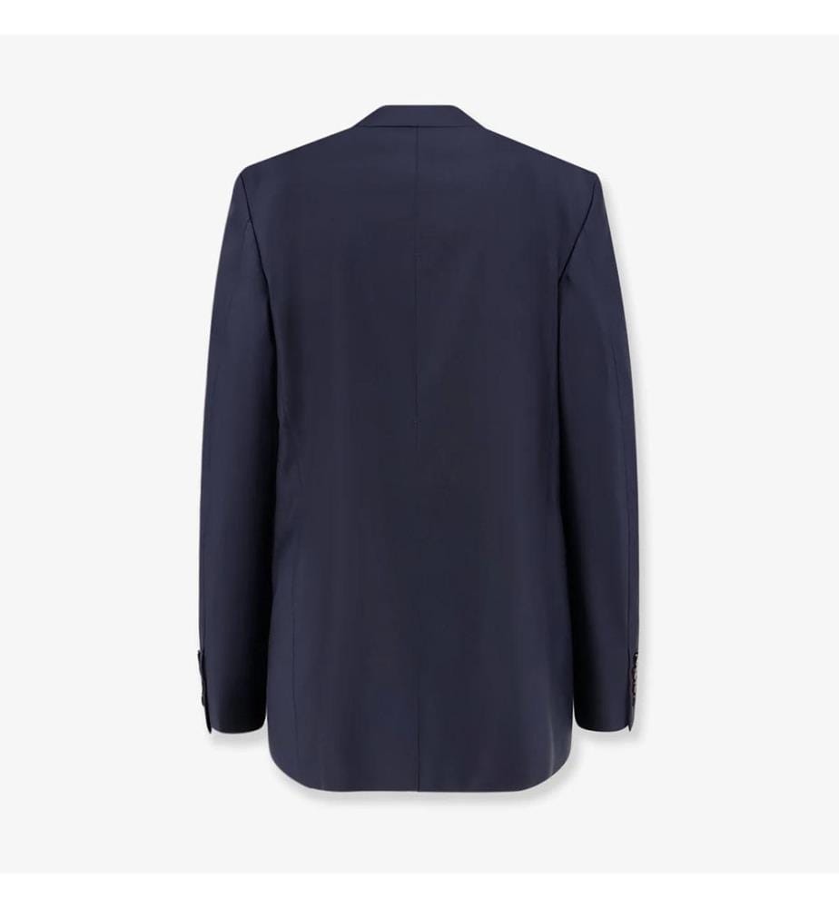 Giacca in lana leggera - Blu
