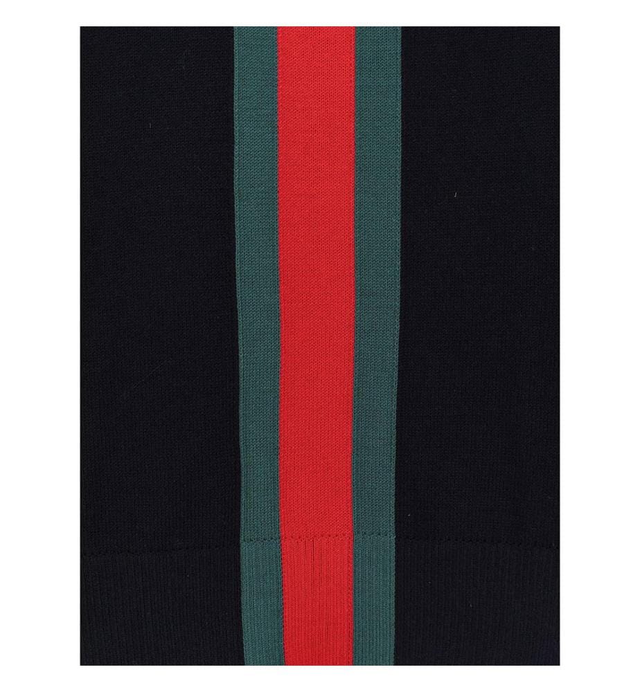 Maglione in cotone Web - Nero