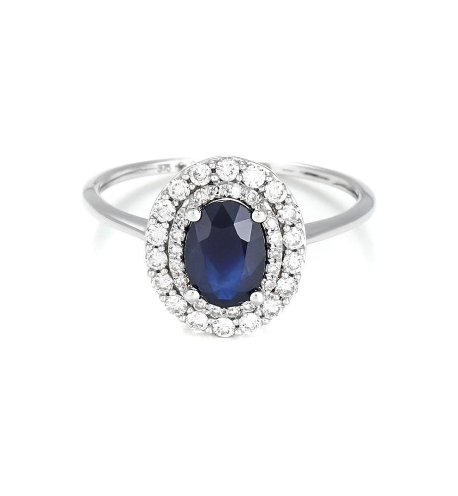 Glénan Ring - Weissgold 375/1000
