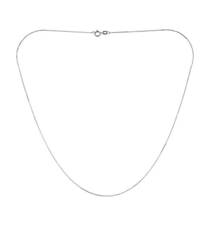 Kette aus Weissgold 375/1000