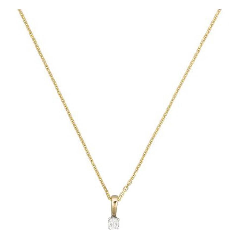 Pendentif Mon - Or Jaune 750/1000