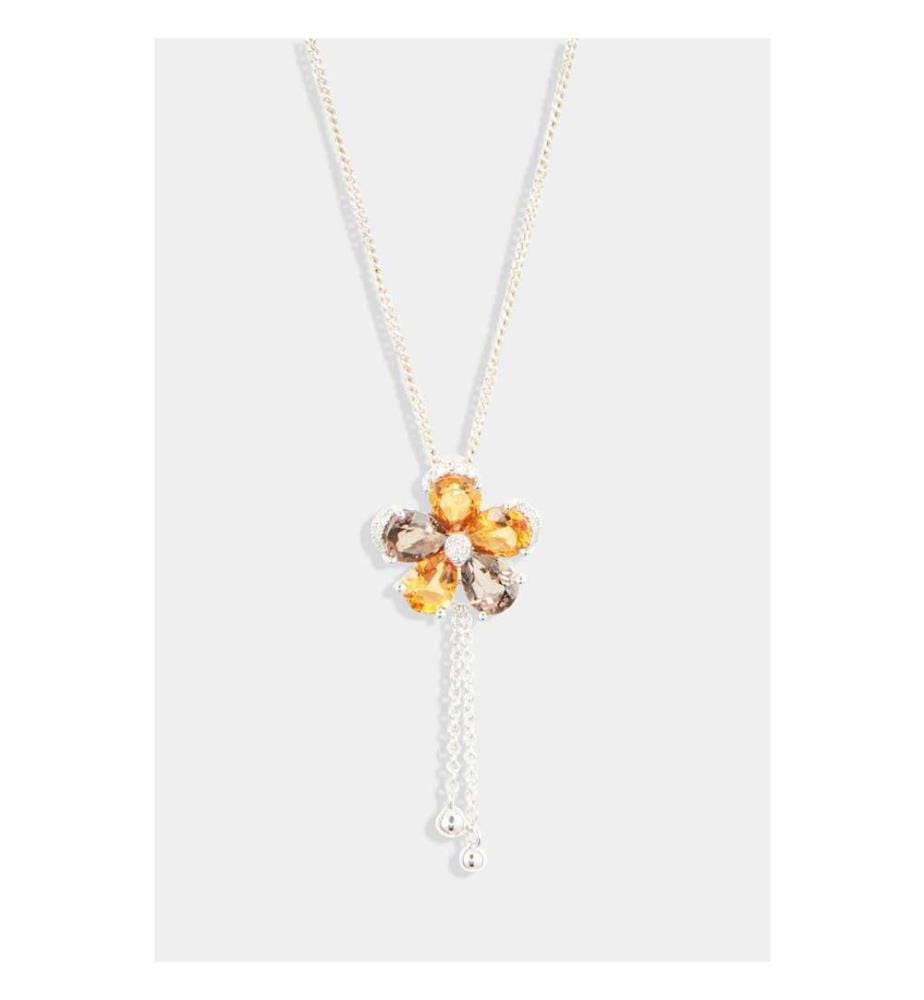 Pendentif, Or Blanc 375/1000