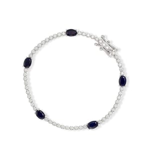 Armband "Filia" - Weissgold 375/1000