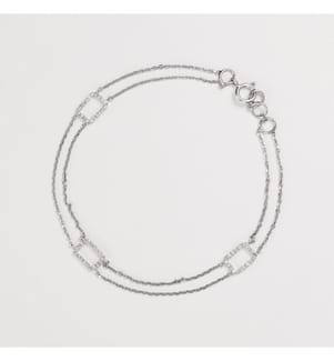 Armband Subtilität - 375/1000 Weissgold