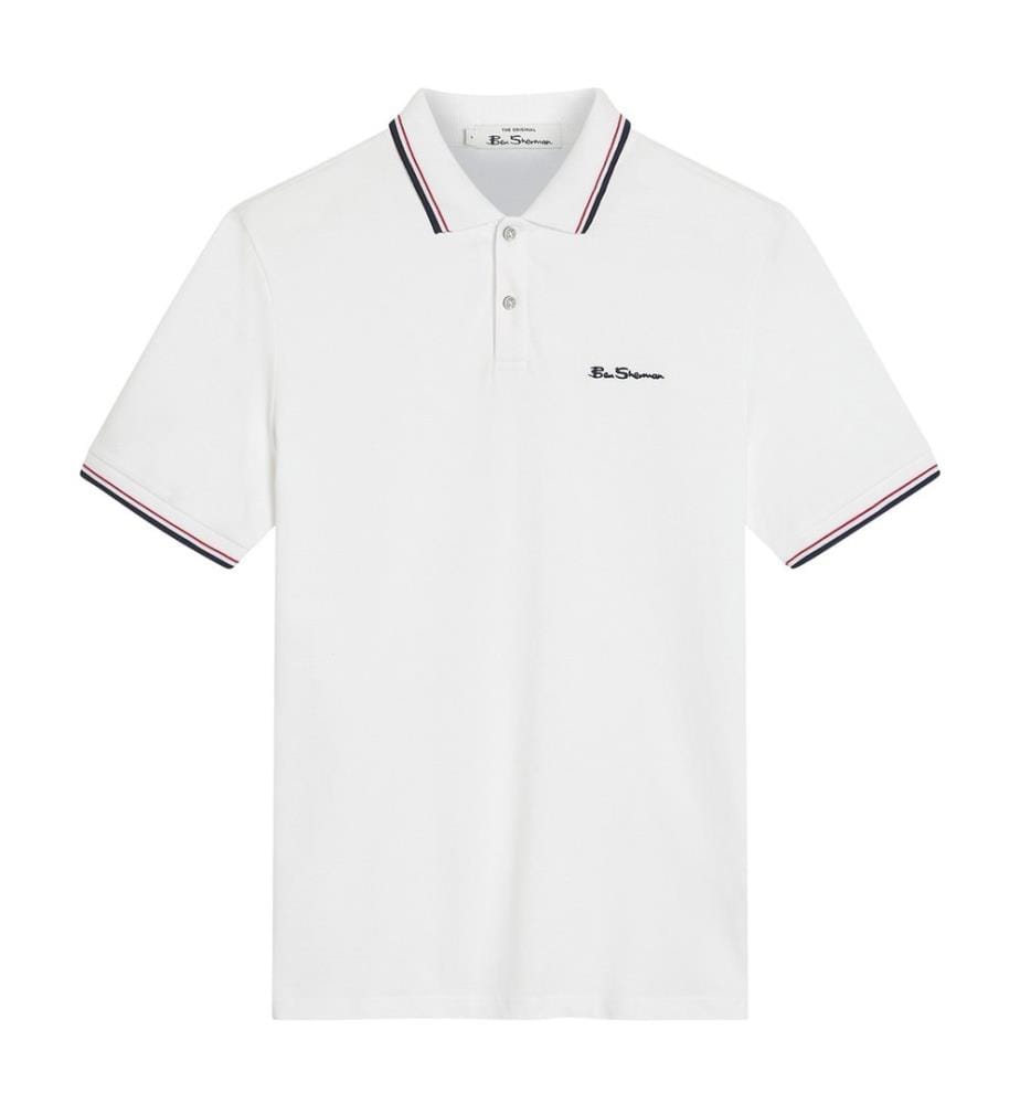 Ben Sherman Mens Signature Pique Polo Shirt