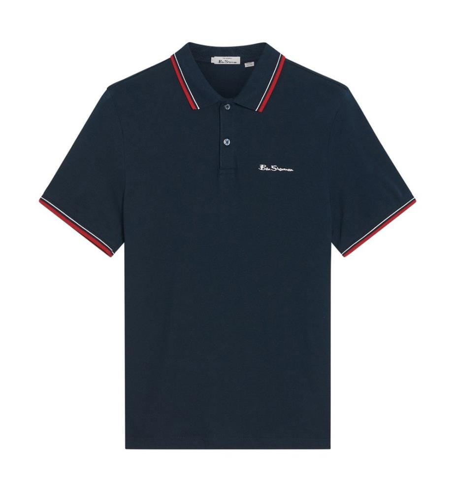 Ben Sherman Mens Signature Pique Polo Shirt