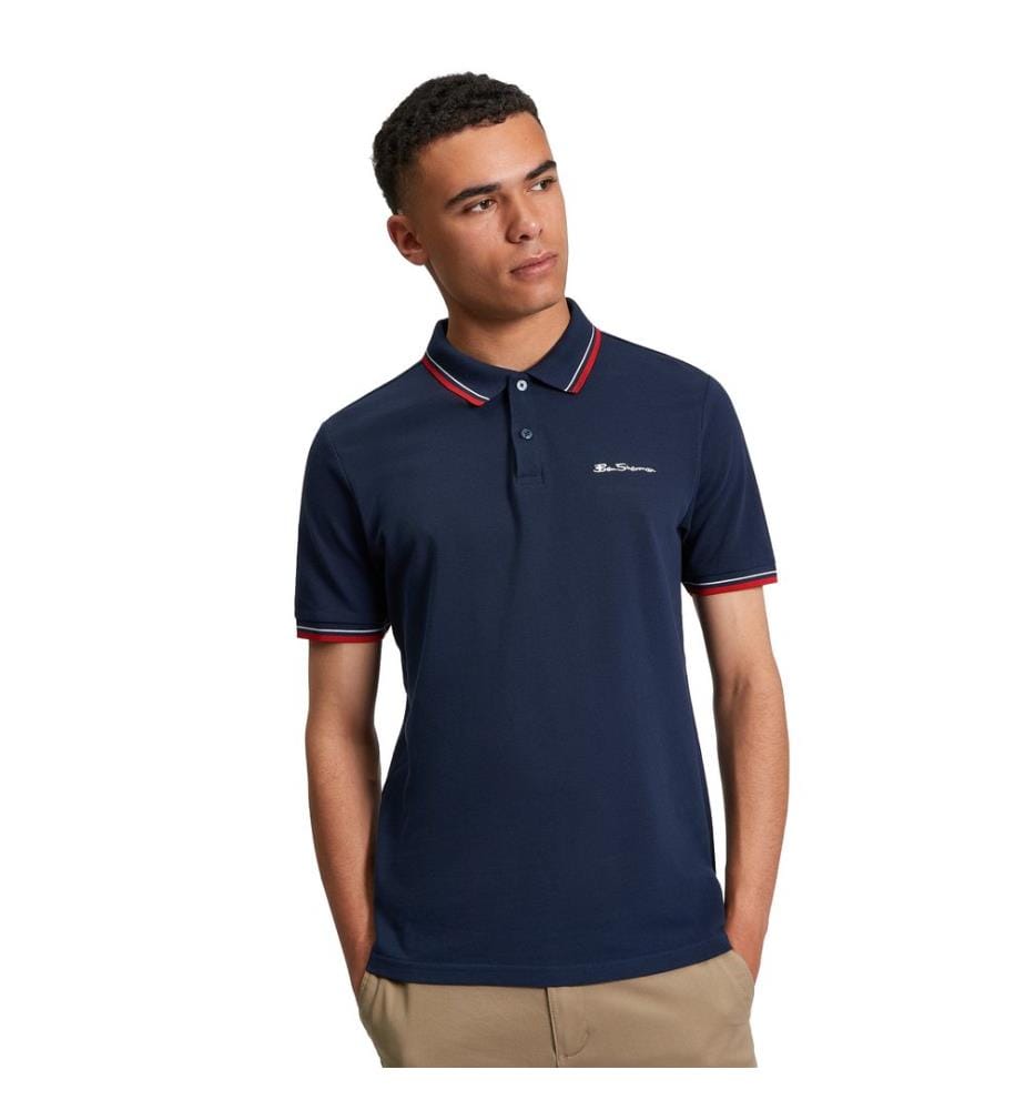 Ben Sherman Mens Signature Pique Polo Shirt