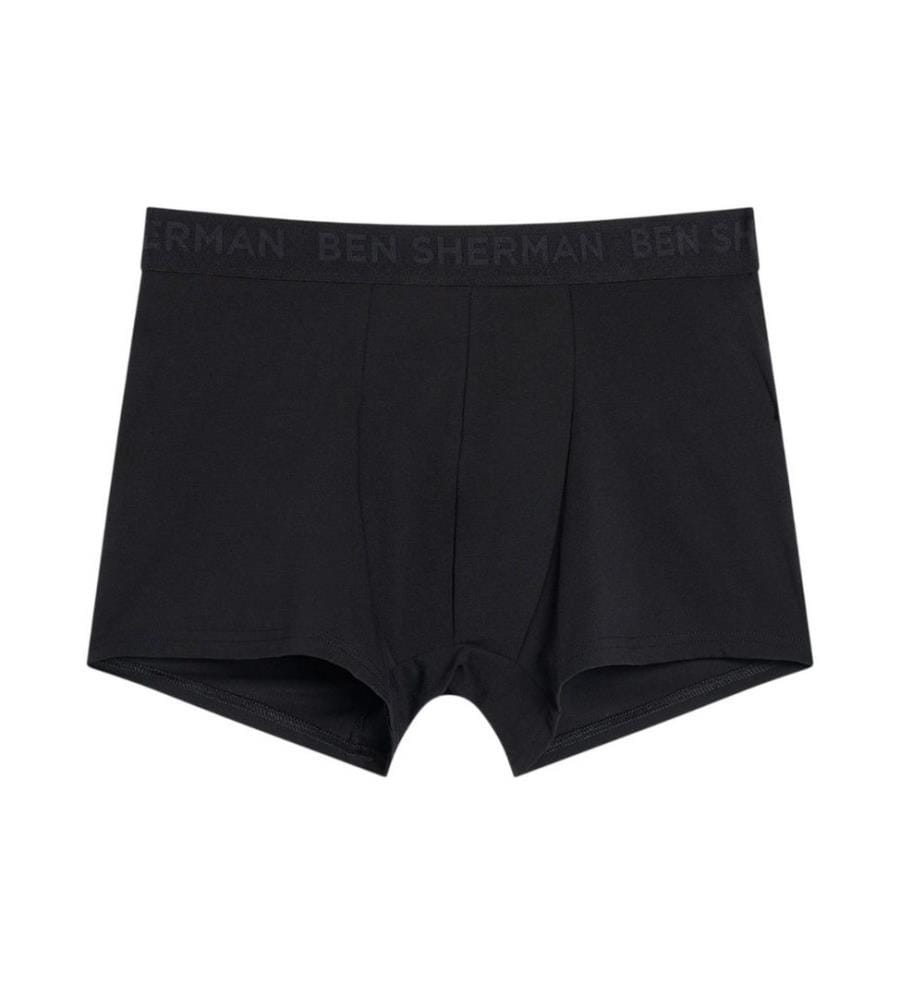 Ben Sherman Mens Tonal Boxer Shorts (Pack of 3)