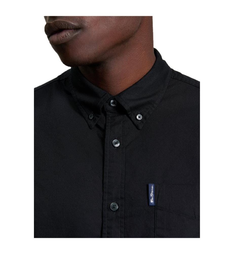 Ben Sherman Mens Signature Oxford Short-Sleeved Shirt