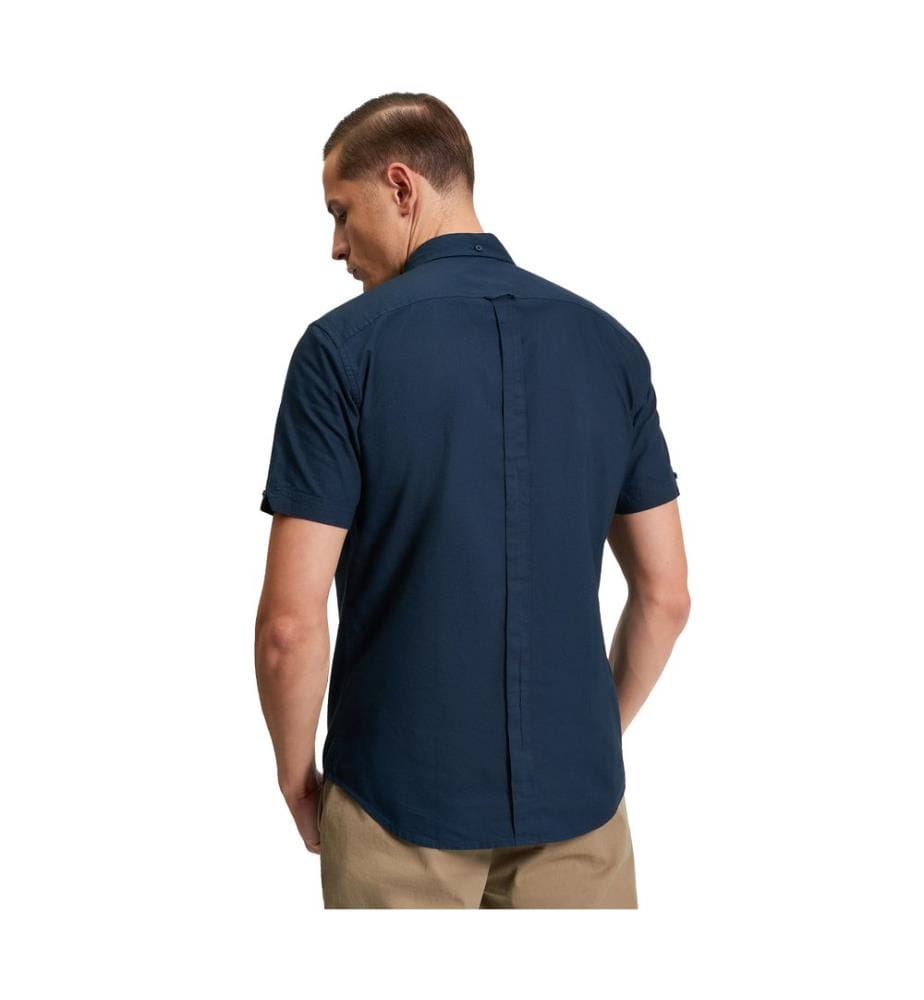 Ben Sherman Mens Signature Oxford Short-Sleeved Shirt